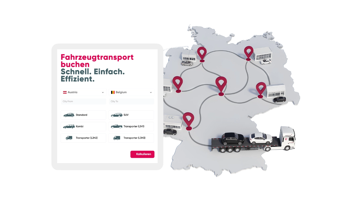 Fahrzeudaten eingeben